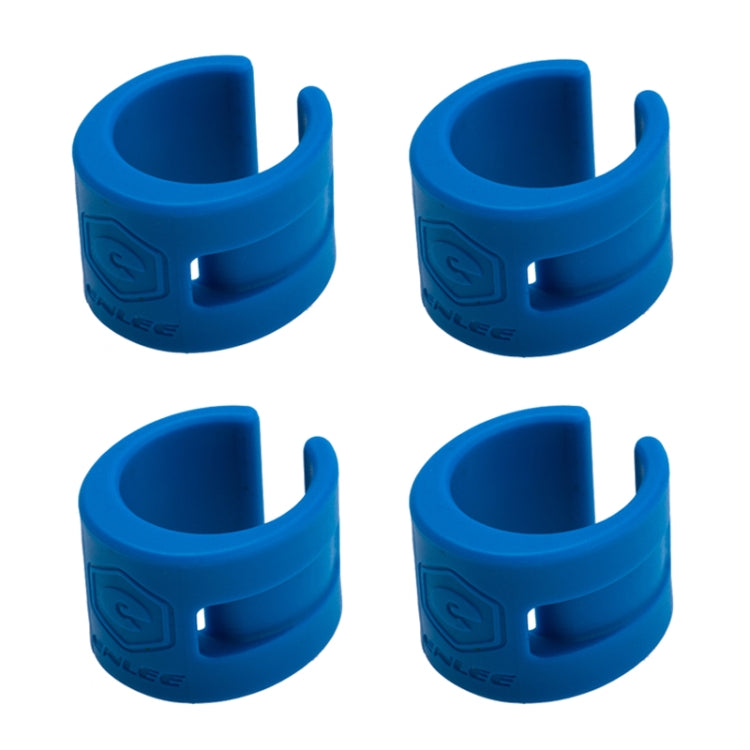 ENLEE 4pcs /Set Mountain Bike Rear And Front Fork Bumper Rubber Protection Ring Cycling Chain Ring Gear