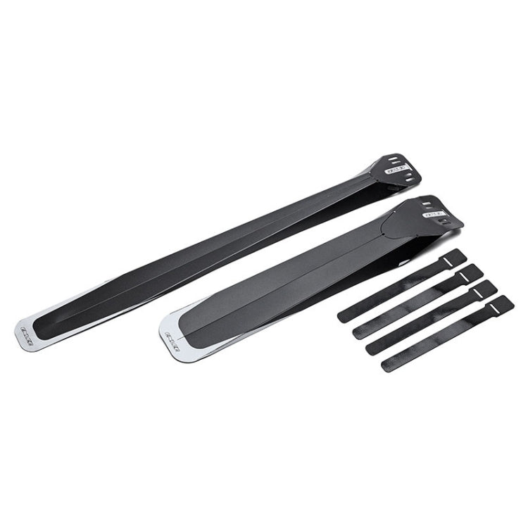 ENLEE E-641316 6pcs /Set Bicycle Extended Front And Rear Mudguards Road Bike Quick Detachable Fenders, Anime Model, Black Model, Chain Model, Diamond Model, Snake Model, Five-Star Model