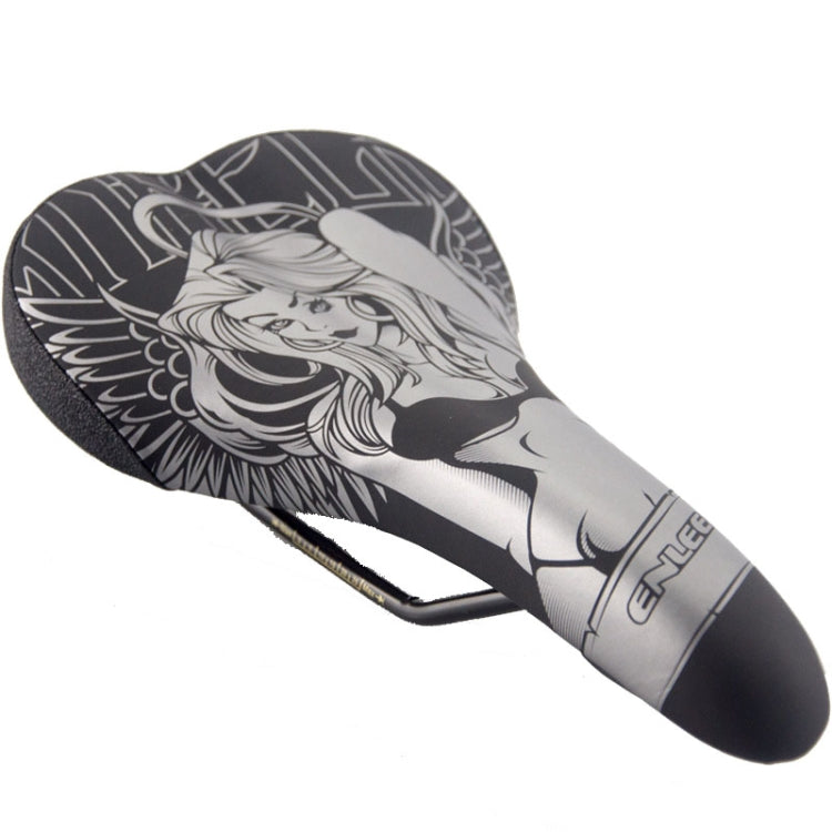 ENLEE ZD-B834 Bicycle Cushion Saddle Mountain Bike Shock Absorbing Seat, Snake Head, Flash, Orangutan, Beauty, Warrior