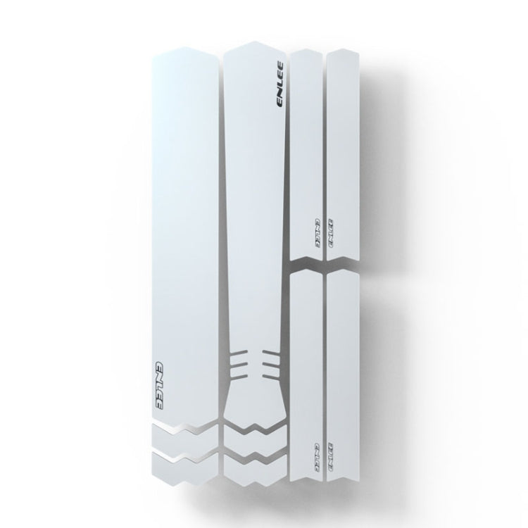 ENLEE E-2210 10pcs /Set Bicycle Jersey Stickers Mountain Bike Frame Protection Adhesive Tape, Transparent, Explosion, Anime, Aurora, Camouflage, Shark, Snake, Stripe, Graffiti, Chinese Style