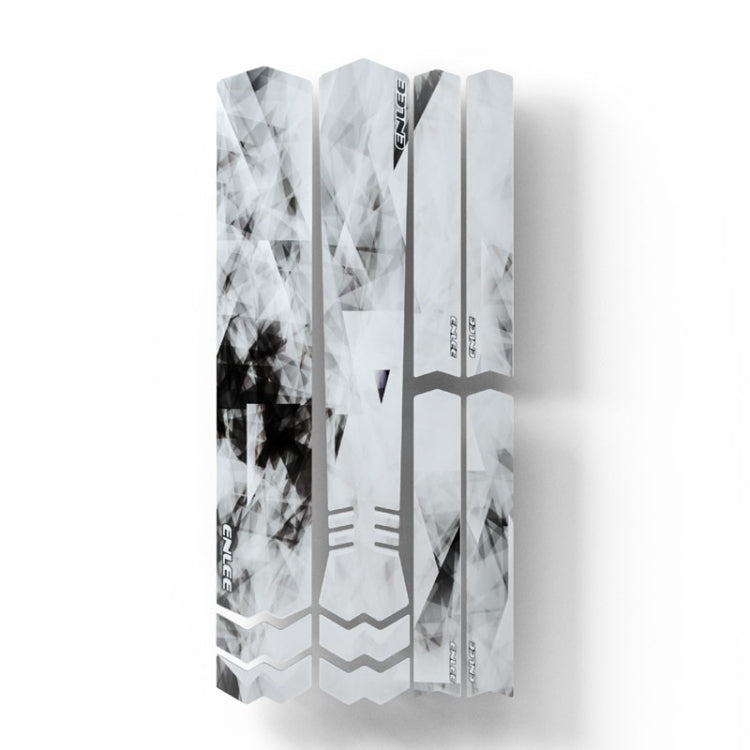 ENLEE E-2210 10pcs /Set Bicycle Jersey Stickers Mountain Bike Frame Protection Adhesive Tape, Transparent, Explosion, Anime, Aurora, Camouflage, Shark, Snake, Stripe, Graffiti, Chinese Style