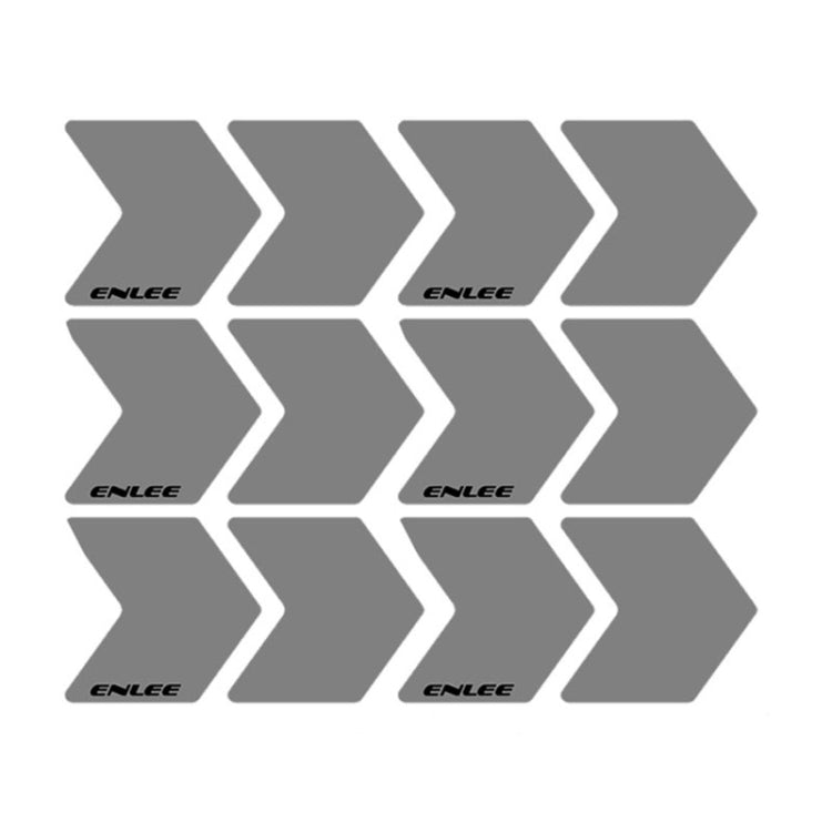 Bicycle Wheel Set Reflective Sticker Night Cycling Reflective Signs, ENLEE E-RS2301 12pcs /Set