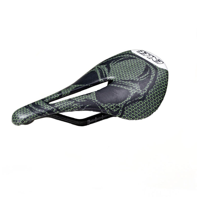 ENLEE E-ZD412 Bicycle Carbon Fiber Cushion Outdoor Riding Mountain Bike Saddle, Explosion, Skull, Camouflage, Devil, Graffiti, Donut
