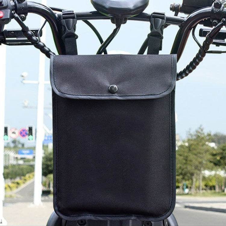 Electric Vehicle Portable Hanging Bag Waterproof Bicycle Front Storage Bag Stroller Pocket, Deer, Locomotive Girl, Black Bear, Duck, Flower Bear, No Pattern - WAYBIKER