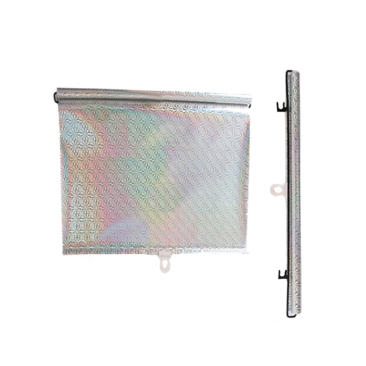 Electric Bike Telescopic Sunshade Rain Shield Motorcycle Rain Cover, 58 x 125cm Silver, 50 x 125cm Silver, 45 x 125cm Silver, 58 x 125cm Black, 50 x 125cm Black, 45 x 125cm Black