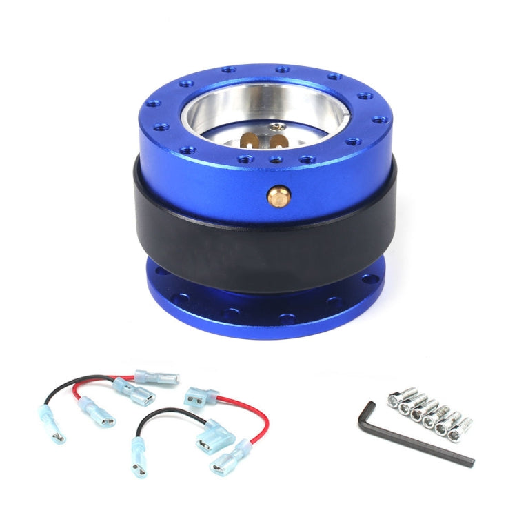 Steering Wheel With Locking Quick Release Booster Pad
