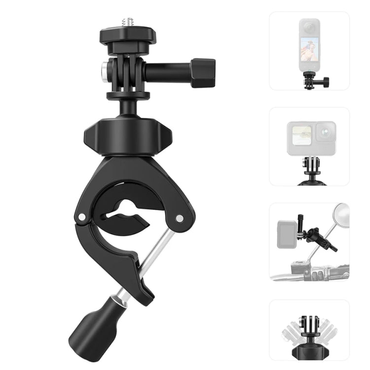 Lightweight Stem Clamp Cycling Bracket 360 Degree Adjustable Sports Camera Universal, TELESIN TE-HBM-004