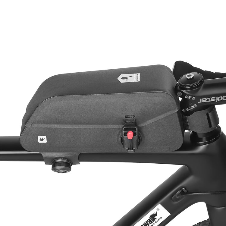 Rhinowalk K33 1.2L Outdoor Cycling Magnetic Waterproof Knob Fixed Bicycle Top Tube Bag - WAYBIKER