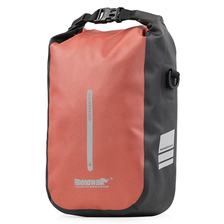 Rhinowalk RK404 4L Outdoor Cycling Quick-release Buckle Full Waterproof Bicycle Front Fork Bag - WAYBIKER