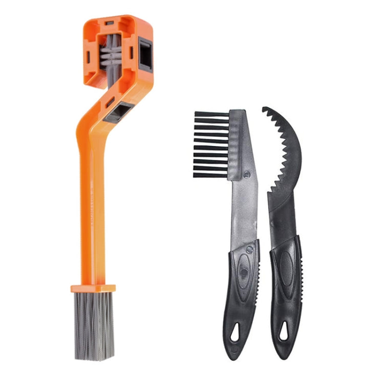 CYLION Bicycle Multifunctional Chain Washer Mountain Bike Maintenance Tools Accessories, Brush, Set One, Set Two - WAYBIKER