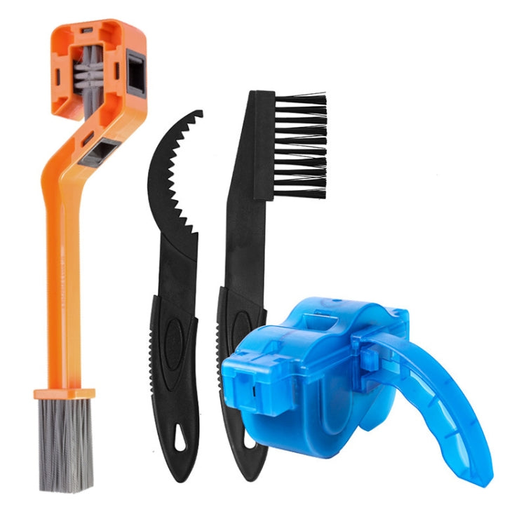 CYLION Bicycle Multifunctional Chain Washer Mountain Bike Maintenance Tools Accessories, Brush, Set One, Set Two - WAYBIKER