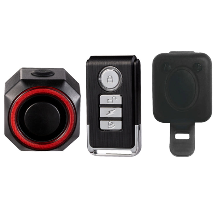Bicycle Smart Taillight Anti-theft Alarm Brake Warning Light, WL03C Remote Control, WL03C Set + Silicone Remote Control, WL09C Remote Control - WAYBIKER