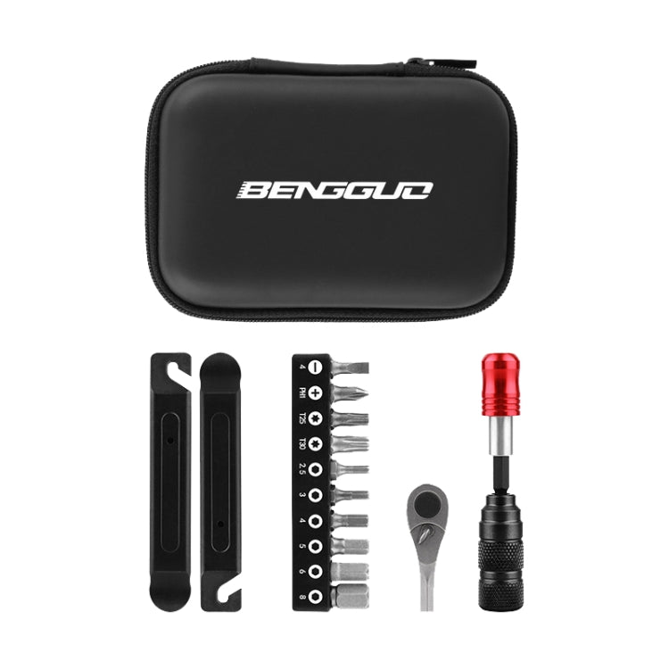 BENGGUO Bicycle Repair Tool Mountain Bike Ratchet Wrench Repair Combination Set, Set 1, Set 2, Set 3, Set 4 - WAYBIKER