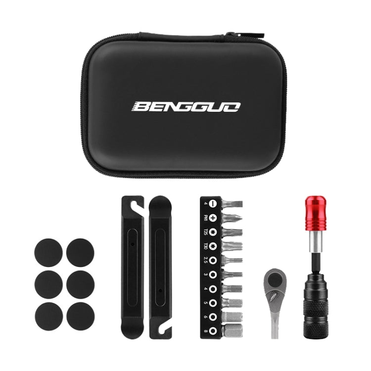 BENGGUO Bicycle Repair Tool Mountain Bike Ratchet Wrench Repair Combination Set, Set 1, Set 2, Set 3, Set 4 - WAYBIKER