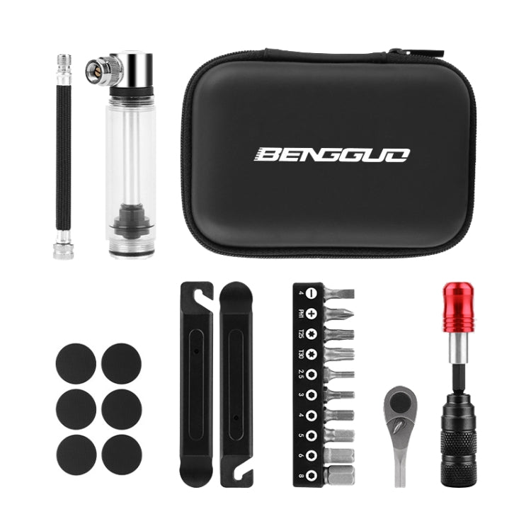 BENGGUO Bicycle Repair Tool Mountain Bike Ratchet Wrench Repair Combination Set, Set 1, Set 2, Set 3, Set 4 - WAYBIKER