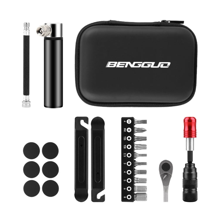 BENGGUO Bicycle Repair Tool Mountain Bike Ratchet Wrench Repair Combination Set, Set 1, Set 2, Set 3, Set 4 - WAYBIKER
