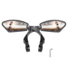 Bicycle Stainless Steel Mirror Foldable Rotating Rearview Mirror, 027 Single Left, 027 Single Right, 027 1pair, 037 Single Left, 037 Single Right, 037 1pair - WAYBIKER