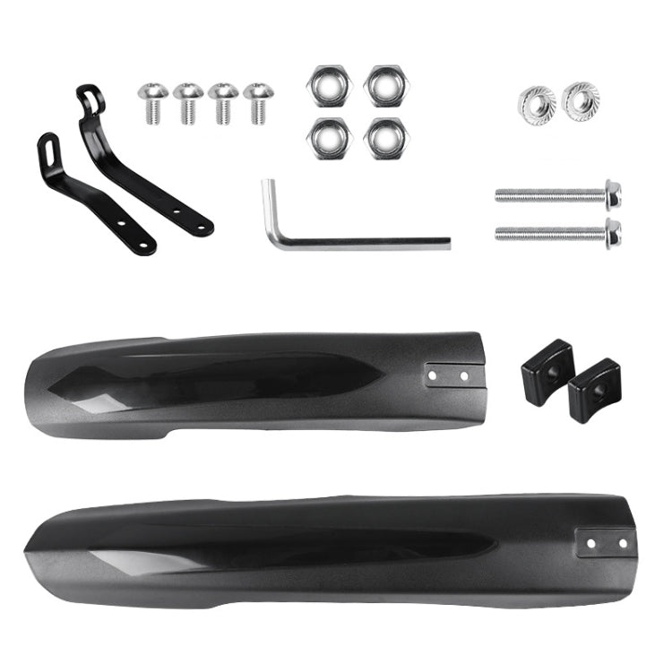 Bike Fenders Set Widen Lengthen Bicycle MTB Front Rear Quick Release Mudguard