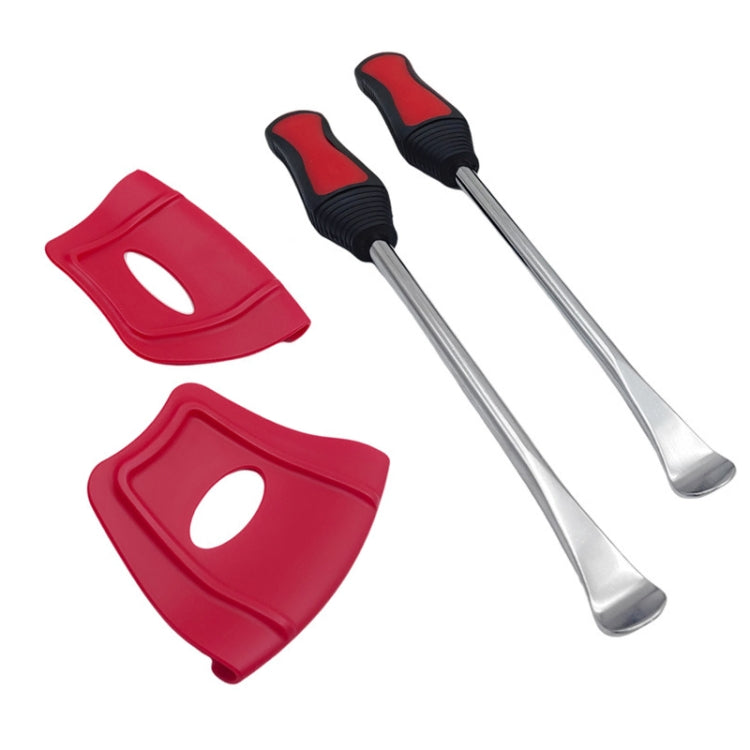 Motorcycle Tire Removal Installation Rim Protector+Pry Bar