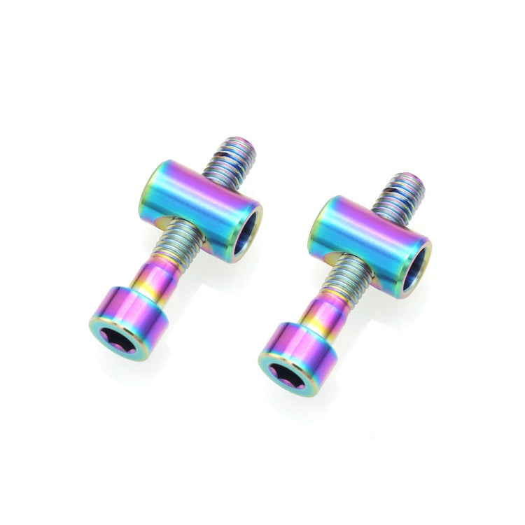 Bicycle Titanium Alloy Seat Post Locking Screws, M6x30 Colorful, M6x30 Gold, M6x30 Titanium, M6x35 Colorful, M6x35 Gold, M6x35 Titanium, M6x40 Colorful, M6x40 Gold, M6x40 Titanium - WAYBIKER
