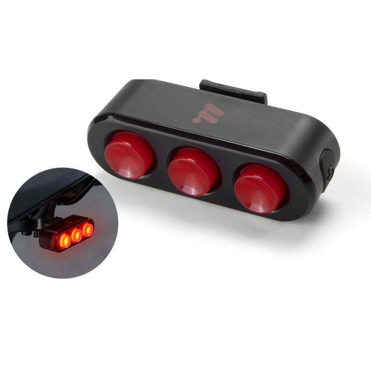 WEST BIKING Bicycle Night Riding Long Endurance Warning Brake Taillight, Round Light Basic, Square Light Basic, Round Light Smart, Square Light Smart - WAYBIKER
