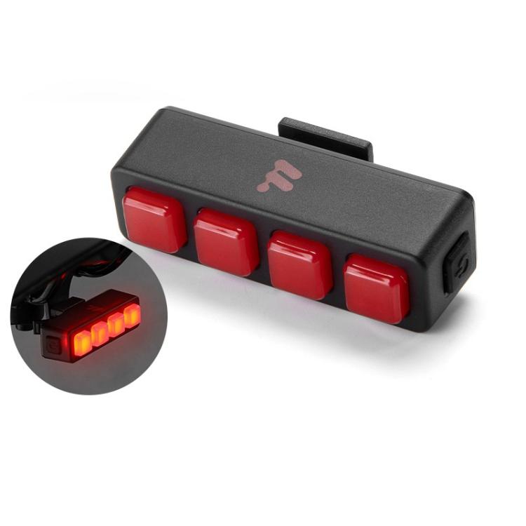 WEST BIKING Bicycle Night Riding Long Endurance Warning Brake Taillight, Round Light Basic, Square Light Basic, Round Light Smart, Square Light Smart - WAYBIKER