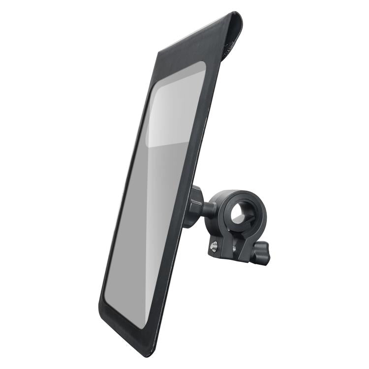 Bicycle Waterproof Phone Bag Mount Stand 360 Degree Rotation Motorcycle Bike Cellphone Holder, Handlebar Model, Rearview Mirror Model - WAYBIKER