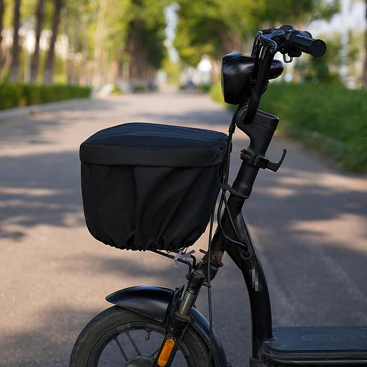 E-bike Basket Sunscreen Cover Hanging Bag Rainproof Cover Storage Bag - WAYBIKER