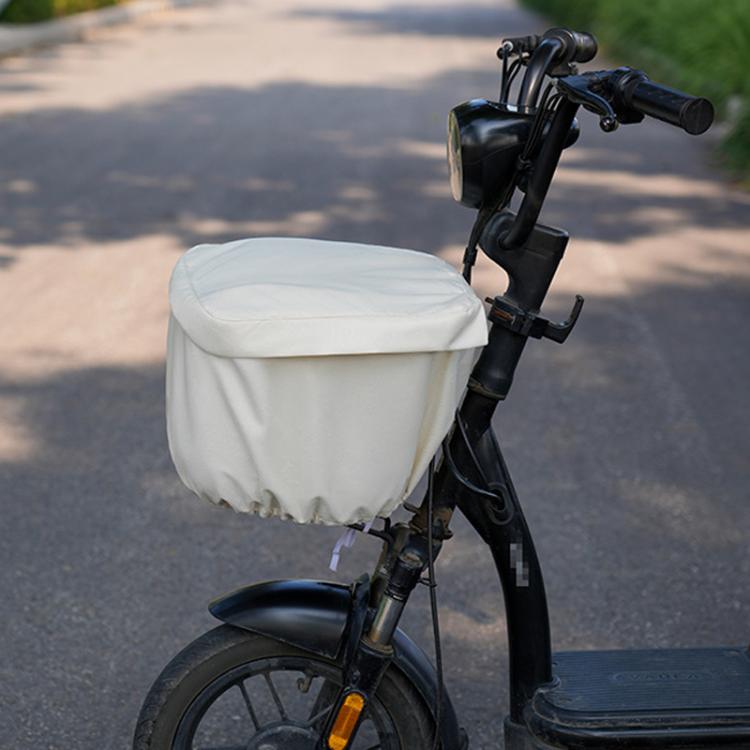 E-bike Basket Sunscreen Cover Hanging Bag Rainproof Cover Storage Bag - WAYBIKER
