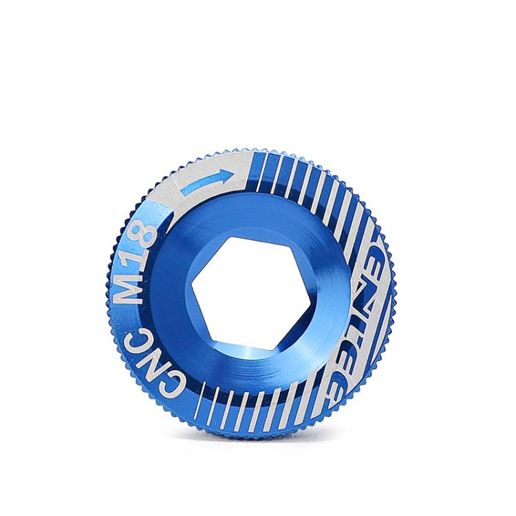 ENLEE Aluminum Bicycle Crank Cover Crank Screws, M18 Black, M18 Red, M18 Blue, M18 Gold, M20 Black, M20 Red, M20 Blue, M20 Gold