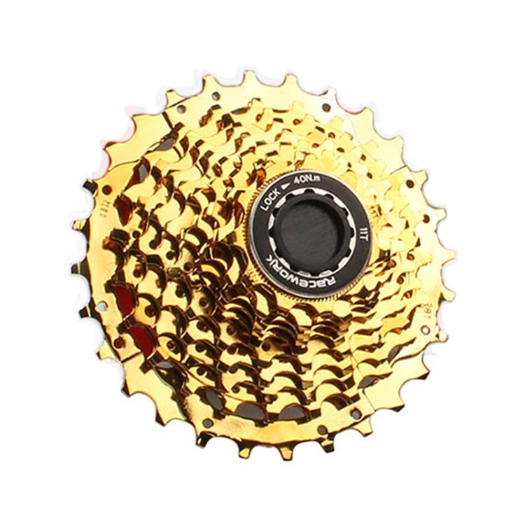 RACEWORK C0991A 11-speed Road Bicycle Cassette Flywheel, Silver 11-28T, Silver 11-32T, Gold 11-28T, Gold 11-32T, Gold 11-34T - WAYBIKER