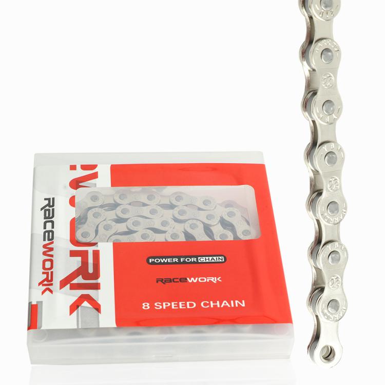 RACEWORK 136-section EPT Anti-rust Electric Bicycle Chain Power-assisted Bicycle Chain, 8-speed, 9-speed, 10-speed, 11-speed, 12-speed