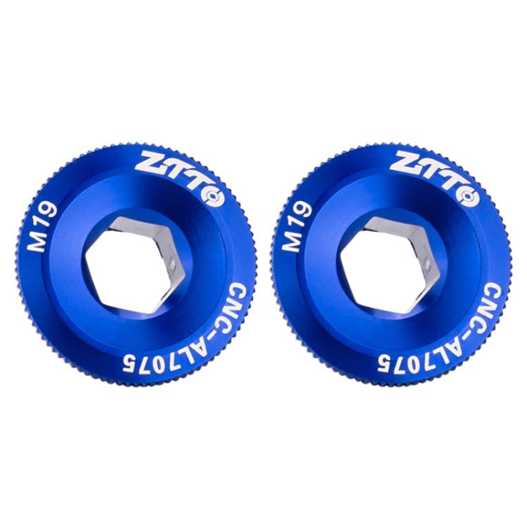 2pcs ZTTO Bicycle Aluminum Alloy Crank Cover Mountain Bike Crank Screws