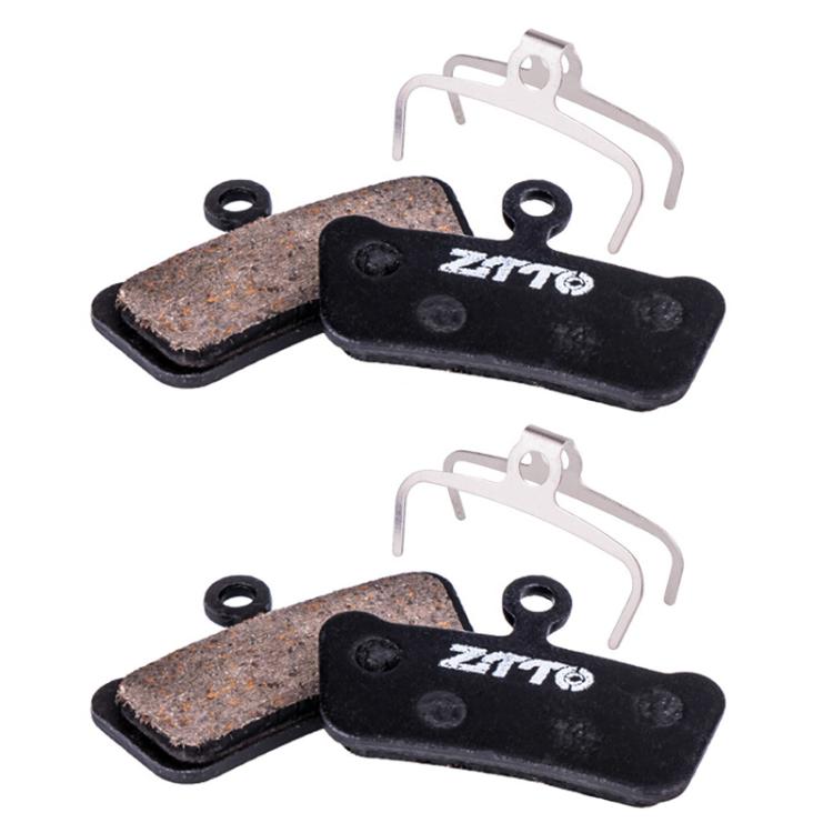 2pairs ZTTO Bicycle Disc Braking Pads Mountain Bike Semi-Metallic Resin Brake Pads