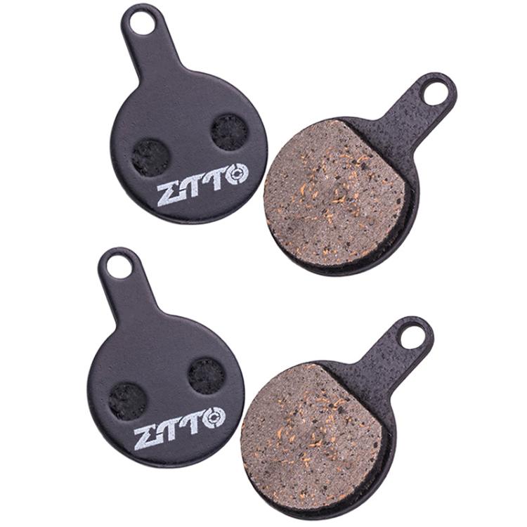 2pairs ZTTO Bicycle Disc Braking Pads Mountain Bike Semi-Metallic Resin Brake Pads
