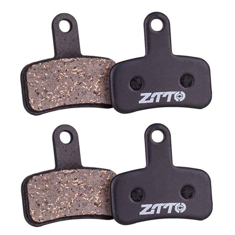 2pairs ZTTO Bicycle Disc Braking Pads Mountain Bike Semi-Metallic Resin Brake Pads