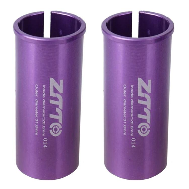 2pcs ZTTO Bicycle Seat Post Conversion Sleeve Reducer Cover