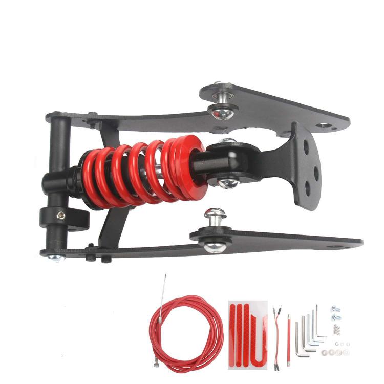 Electric Scooter Rear Shock Absorber Suspension System Ride Vibration Reduction Kit, For Xiaomi Scooter Pro/Pro2 Red, For Xiaomi Scooter Pro/Pro2 Black, For Xiaomi M365/1S Red, For Xiaomi M365/1S Black
