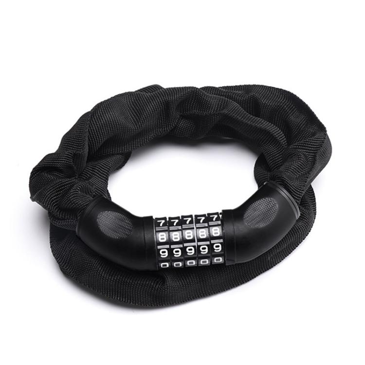 105cm Bicycle Chain Lock 5 Digit Combination Lock, 5 Digit