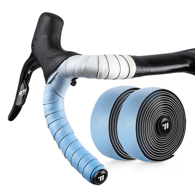 WEST BIKING Road Bike Handlebar Tape Ultra-Lightweight PU Gradient Cycling Bar Wrap Non-Slip Sweatproof Grip