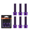 WEST BIKING  6pcs /Pack M5x18mm Titanium-Coated Bike Stem Screws for Mountain Bicycles - WAYBIKER