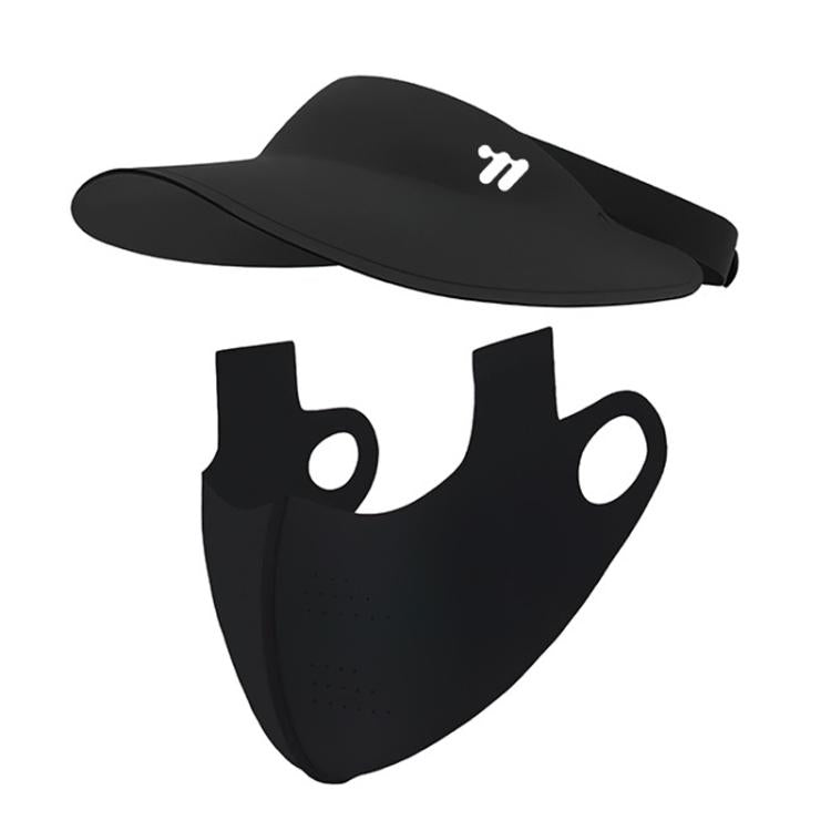 WEST BIKING 2 In 1 Outdoor Sports Sun Protection Mask UV-Blocking Sun Hat Cycling Breathable Face Cover, One Size