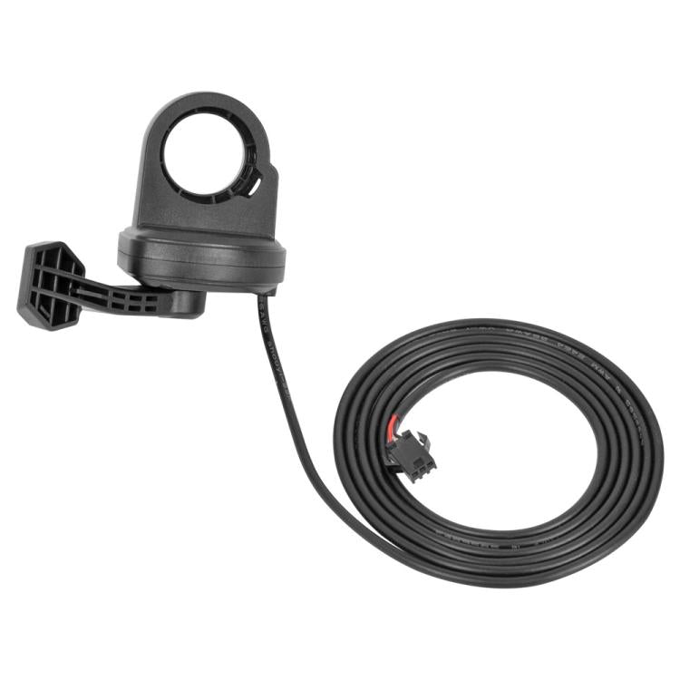 Electric Bicycle 108X R Throttle Starting Adjustable Speed Turning Grip Accelerated Thumb Throttle Brake, Square 3-hole Female Plug, Square 3 Pin, Round 3 Pin