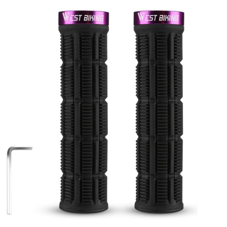 WEST BIKING Anti-Slip and Shock-Absorbing Bicycle Grips