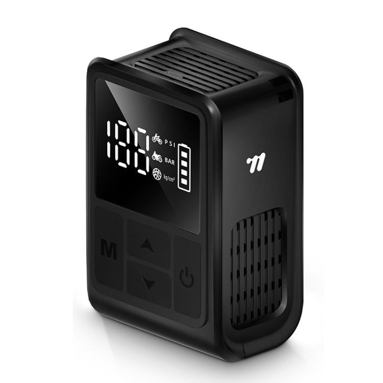 WEST BIKING Mini Digital Electric Air Pump Portable Tire Inflator with Preset Pressure, USB-C Rechargeable for Bikes Motorcycles Balls