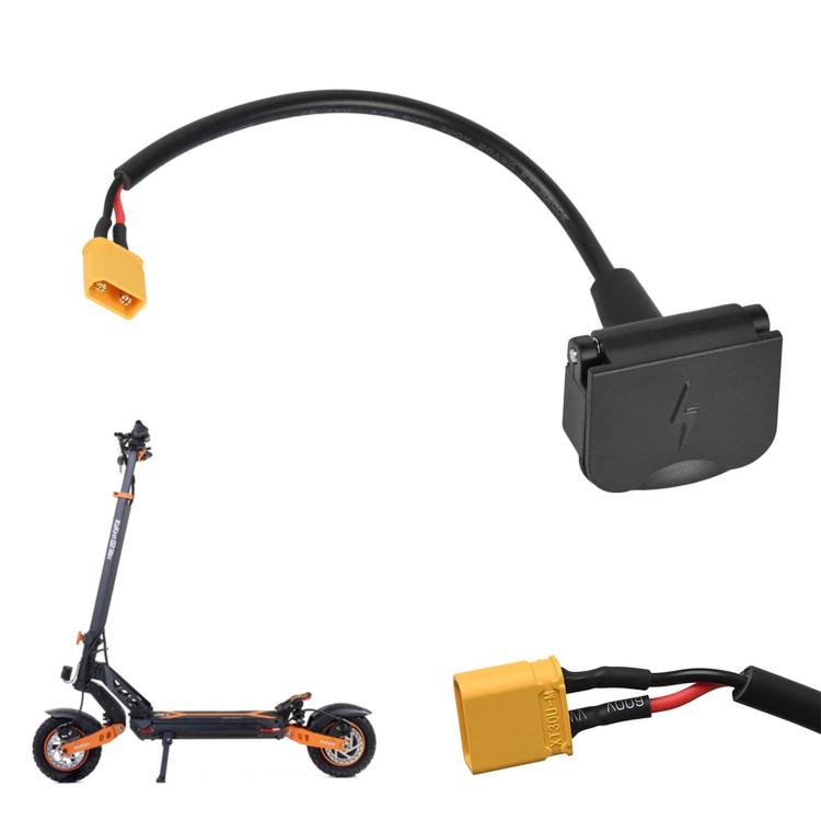For Kukirin G2 MAX Scooter XT30U-M Charging Port With Silicone Plug, Charging Port