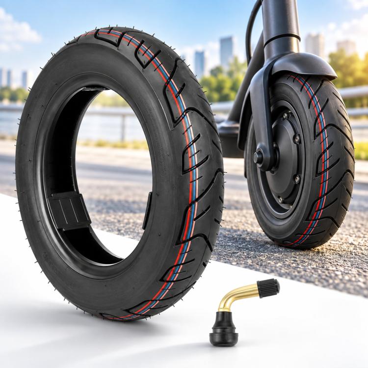 Ulip 3.00-10 Tubeless Tire with PVR50 Valve For Electric Scooters Heavy Duty Wear-Resistant Vacuum Tire, Ulip 3.00-10