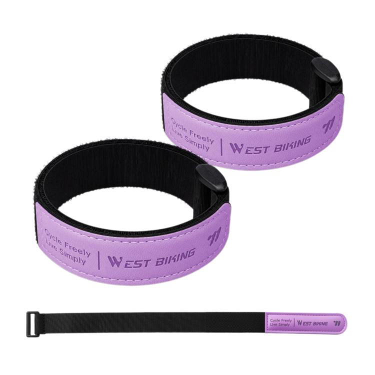 WEST BIKING High-Elastic Cycling Trouser Straps Prevents Pants Rubbing Against The Chain
