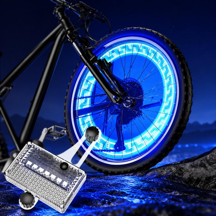 Bicycle Night-Riding Wheel Hub Decorative LED Lights