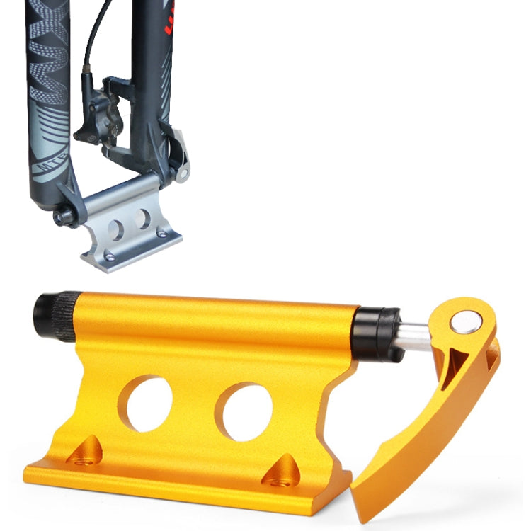 Bicycle Front Fork Fixed Clip Luggage Rack, Yellow , Silver , Black , Red